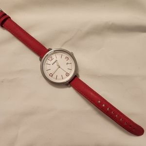 Hot Pink Fossil Watch